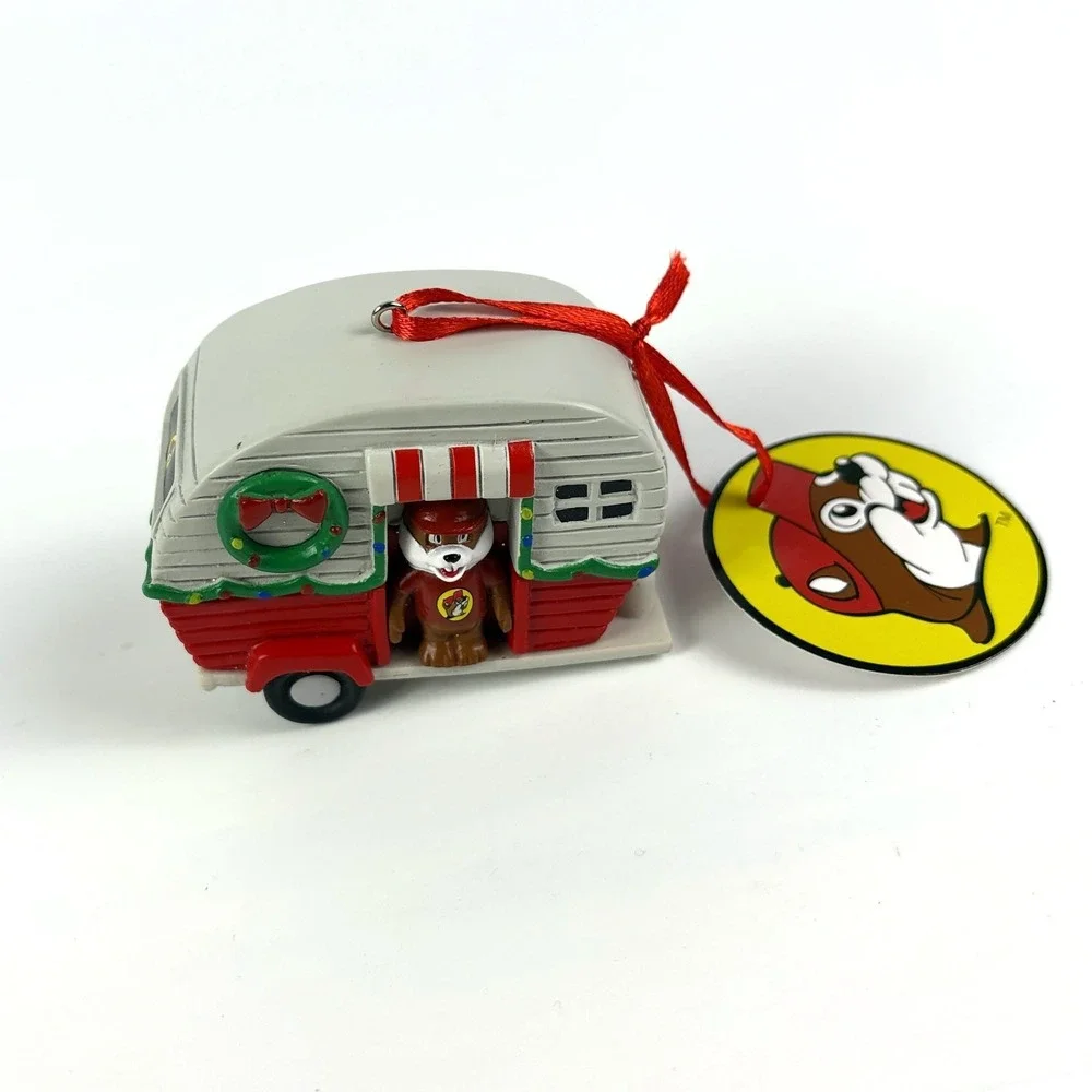 Buc-ees‎ Bucky Beaver Camper Ornament Trailer RV Christmas Holiday NWT